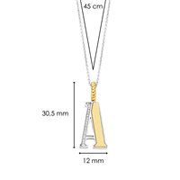 Collier Ti Sento Milano Femme Letters in Argent Cubic Zirconia 6840ZY_A - 6840ZY_A